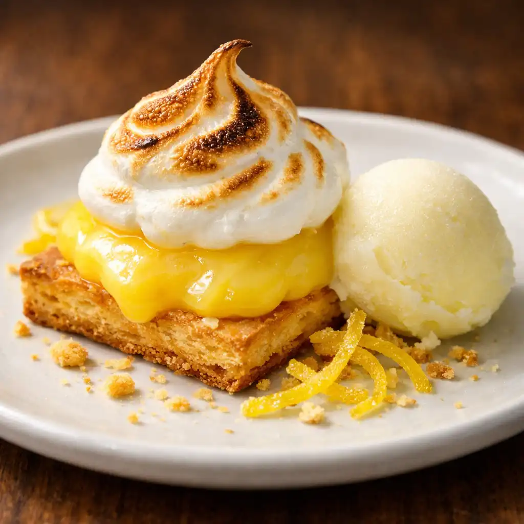 Tarte au citron meringuée revisitée